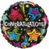 Congratulations Stars Balloon In A Box