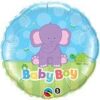 Baby Boy Little Elephant Balloon In A Box