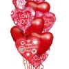 Valentines Day Heart Cluster