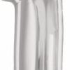 Number "1" Silver 86cm