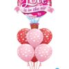 Hearts In The Air Balloon Bouquet