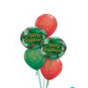 Underneath the Mistletoe Balloon Bouquet