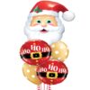 Jolly Old Santa Balloon Bouquet