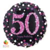 Pink 50th Birthday Balloon In A Box