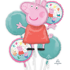 Peppa Pig Balloon Bouquet