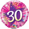 Pink 30th Birthday Balloon In A Box