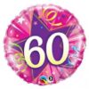 Pink 60th Birthday Balloon In A Box