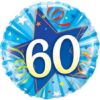 Blue 60th Birthday Balloon In A Box
