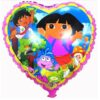 Dora Heart Balloon In A Box
