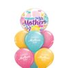 Celebrate Mum Silhouette Bubble Balloon Bouquet