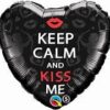 Keep Calm and kiss me Balloon In A Box