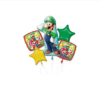 Super Mario Luigi Balloon Bouquet